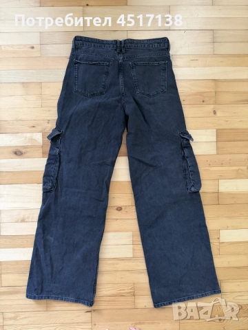 Широки дънки Bershka, снимка 2 - Дънки - 55904378