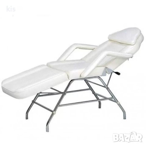 Трисекторно метално козметично легло 211, Бял