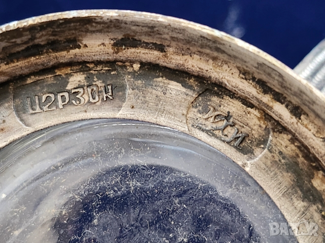 подстакани мелхиор - 2 к-та х 6 броя с оригинални чаши, мод. "Горкий" и мод. "Латы", посребрени СССР, снимка 5 - Други стоки за дома - 47009431