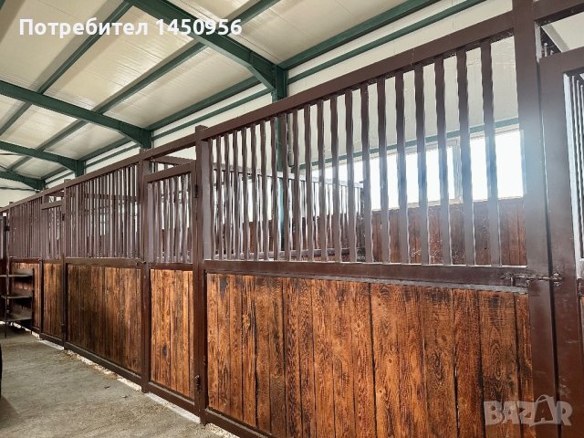 Заграждения за коне-Боксове, снимка 1 - Други стоки за животни - 42483282