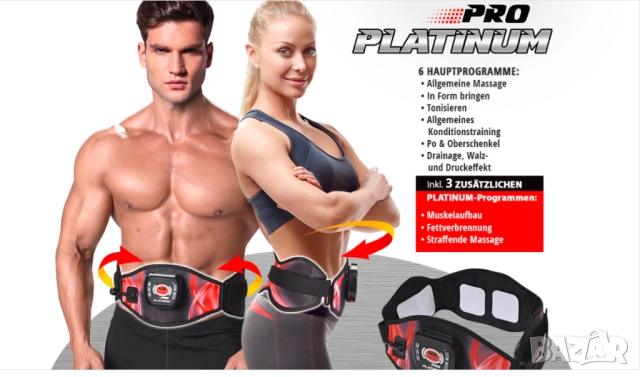  електростимулиращия колан за коремни мускули Gymform ABS-A-Round Pro, снимка 3 - Фитнес уреди - 52683230