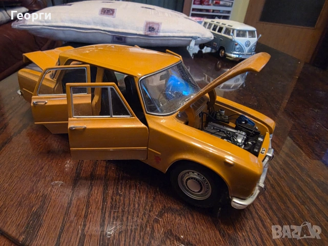 Alfa Romeo Giulia 1300 Super (1970) 1/18 Minichamps, снимка 3 - Колекции - 53762495