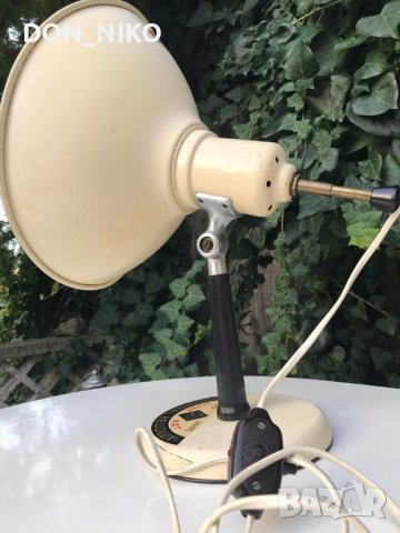 Aвстрийска лампа за Нагревки 1956 г., снимка 6 - Антикварни и старинни предмети - 42710379