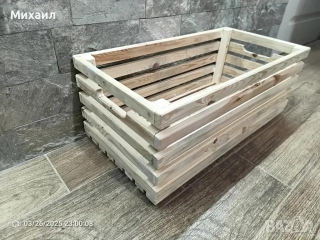 Касетки, щайги - буркани, консерви, плодове, зеленчуци, декорация, снимка 2 - Органайзери - 49683063