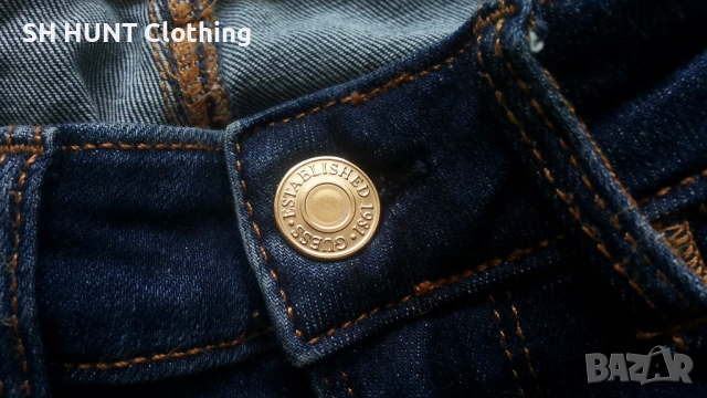 GUESS Skinny MID Curve X Stretch Womens Jeans Размер 26 дамски еластични дънки 3-67, снимка 9 - Дънки - 53209833