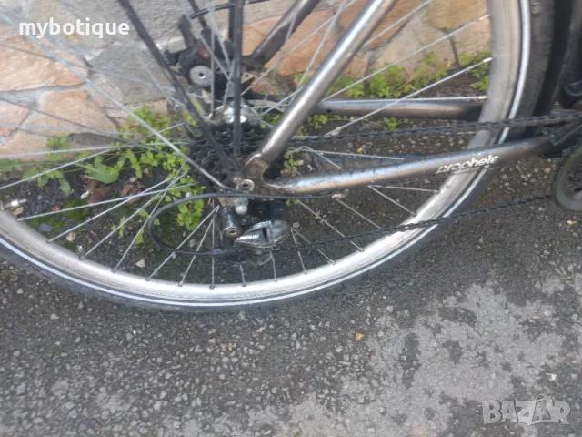 Алуминиев планински велосипед класически 28", снимка 6 - Велосипеди - 49772611