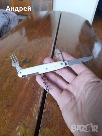 Стар джобен нож,ножче,ножка #132, снимка 4 - Други ценни предмети - 51810829