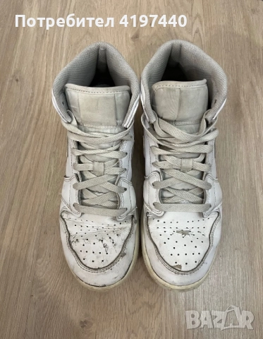 Air Jordan 1 Mid оригинални - размер 40, добро сьстояние, снимка 3 - Маратонки - 52932384