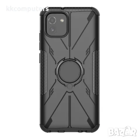 Samsung Galaxy A03 Удароустойчив Ring Holder Калъф и Протектор, снимка 9 - Калъфи, кейсове - 48611423