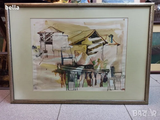 АКВАРЕЛ,СМЕСЕНА ТЕХНИКА НА ХУД.ВАЛЕРИ НИКИФОРОВ