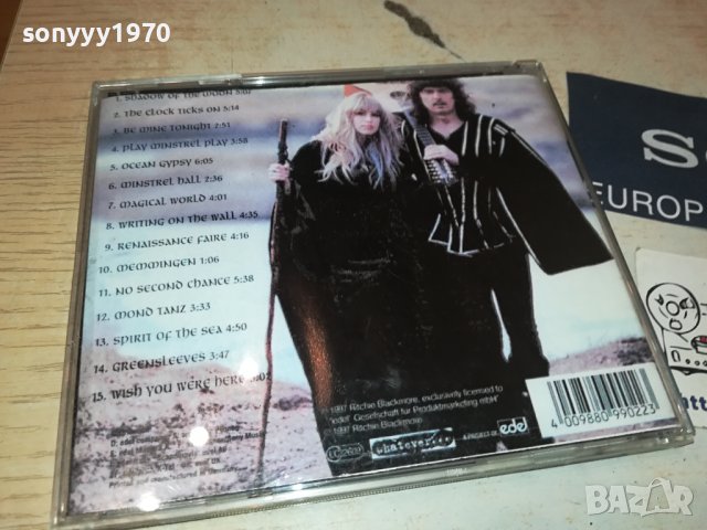 BLACKMORES NIGHT-UNDER A VIOLET MOON CD 0608231438, снимка 9 - CD дискове - 41772352