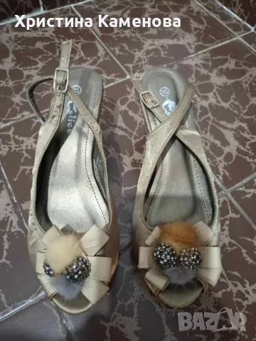 Дамски обувки с ток, снимка 2 - Дамски обувки на ток - 48512536