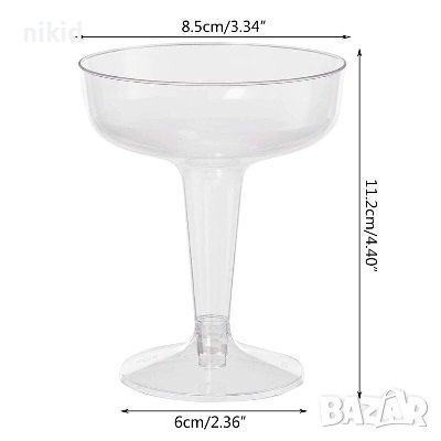 Пластмасова коктейлна чаша чаши за шот шампанско коктейл парти вино моминско ергенско, снимка 5 - Чаши - 41963572