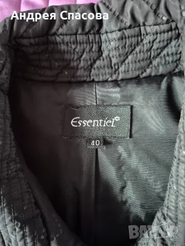 черно яке р.40, снимка 4 - Якета - 48219796