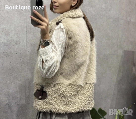 бежов елек , снимка 4 - Елеци - 53250715