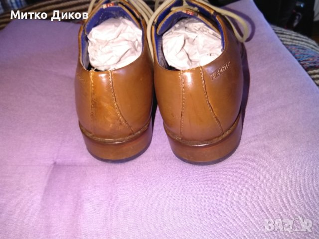 Daniel Hechter paris естествена кожа маркови френски обувки №40 стелка 25.2см нови, снимка 4 - Официални обувки - 41817918