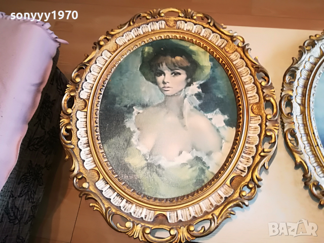 КАРТИНИ С ДАМИ ВНОС ОТ ГЕРМАНИЯ 0204221654, снимка 9 - Антикварни и старинни предмети - 36319545