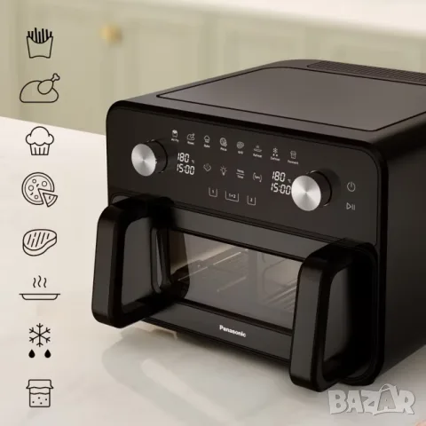 Еър фрайър Panasonic NF-BC1000 Flex , снимка 6 - Фритюрници - 55914617