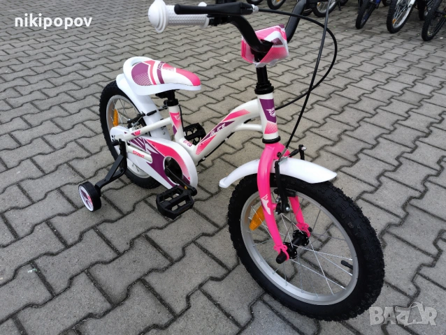 SPRINT Велосипед 16" ALICE бял, снимка 10 - Велосипеди - 53538391
