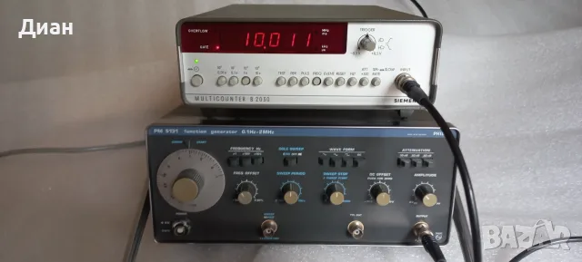 Функционален генератор Philips PM 5131, снимка 5 - Друга електроника - 55993159