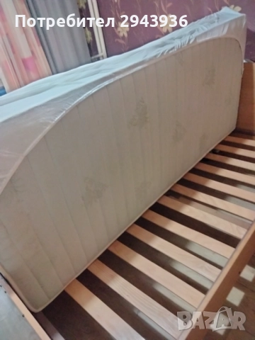 Спалня и 5 крилен гардероб с надстройка.Материал ПДЧ -18мм., снимка 5 - Спални и легла - 52674126