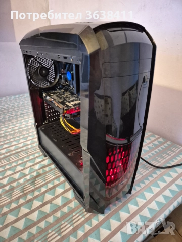 Геймърски компютър гаранция/i5 10400f 16GB,GTX 1060 6GB, 128GB SSD HDD 1TB