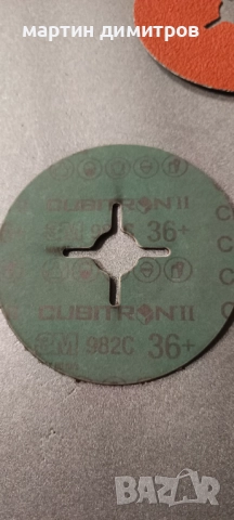 Фибър диск 3M Cubitron II шкурки 125, снимка 2 - Други инструменти - 52869203