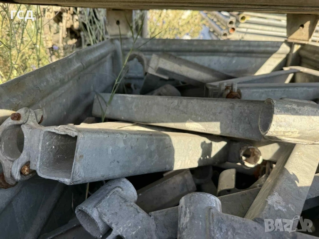 Ново поцинковано рамково скеле 1000кв. , снимка 5 - Строителни материали - 53023337