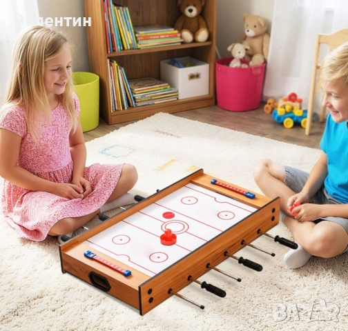 2 в 1 мултифункционална игрална маса COSTWAY, снимка 7 - Играчки за стая - 53561722