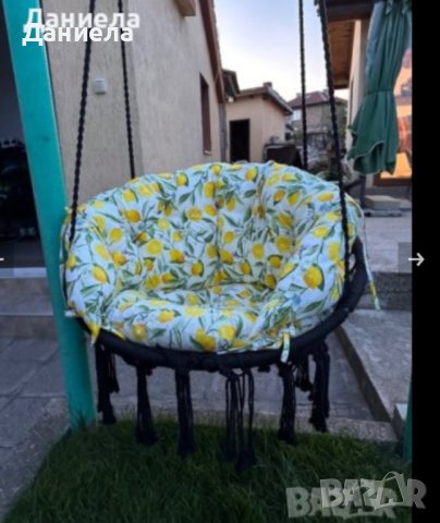 Възглавница за висяща люлка яйце, снимка 12 - Възглавници - 41948215