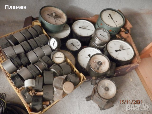 Манометри, налягане, преса за манометри, Кранчета, снимка 2 - Други инструменти - 35951379