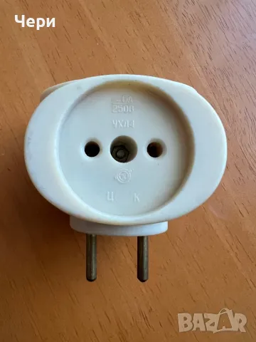 Разклонител с три гнезда, снимка 2 - Разклонители и удължители - 48403207