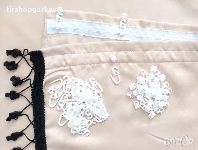 Комплект пердета за камион + кукички бежови с черни пискюли, снимка 9 - Аксесоари и консумативи - 40896110