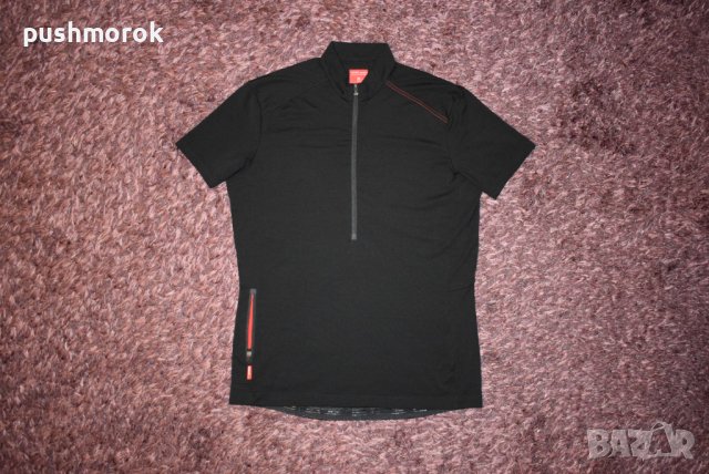 ICEBREAKER Men's Merino Short Sleeve Half Zip Jersey Sz M / #00490 /, снимка 1 - Спортни дрехи, екипи - 41226974