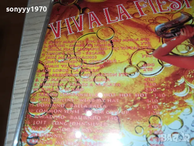 VIVA LA FIESTA VOL.8 CD 2603251613, снимка 16 - CD дискове - 49649882