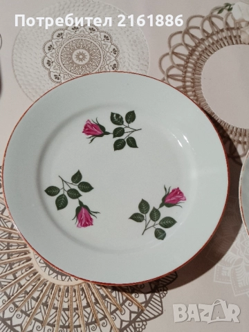 Български порцеланови чинии , снимка 8 - Чинии - 52513928
