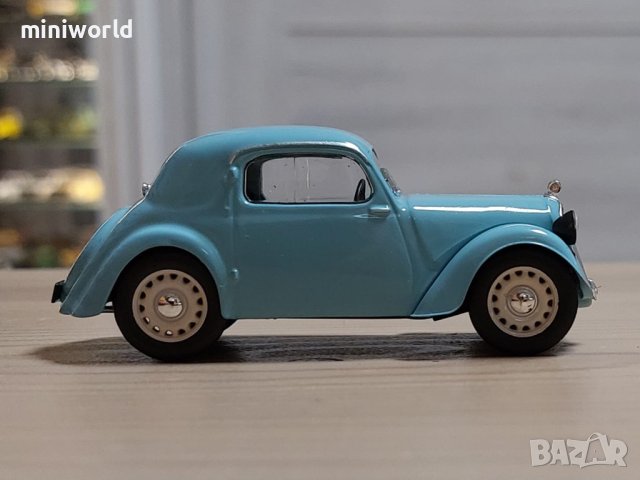 Skoda Sagitta typ 911 1937 - мащаб 1:43 на DeAgostini моделът е нов в блистер, снимка 5 - Колекции - 44475925