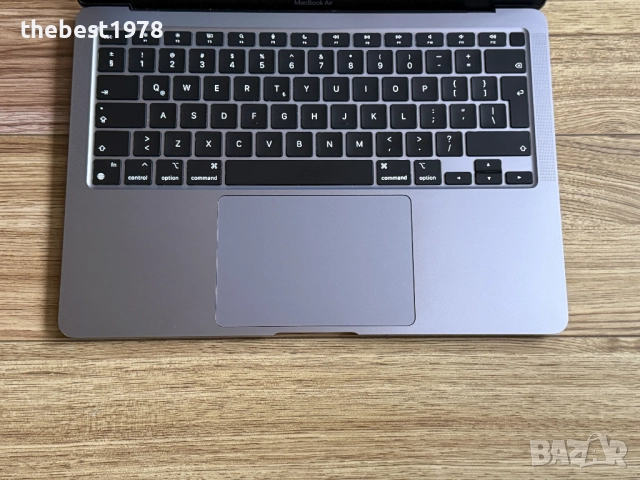 MacBook Air M1 SPG`8 CPU/7 GPU/8GB RAM/256GB SSD/Бат 97%, снимка 3 - Лаптопи за дома - 52815898