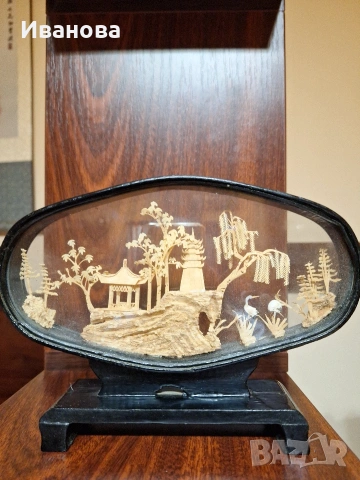 Продавам коркова структура, наречена диорама, снимка 2 - Колекции - 53845141
