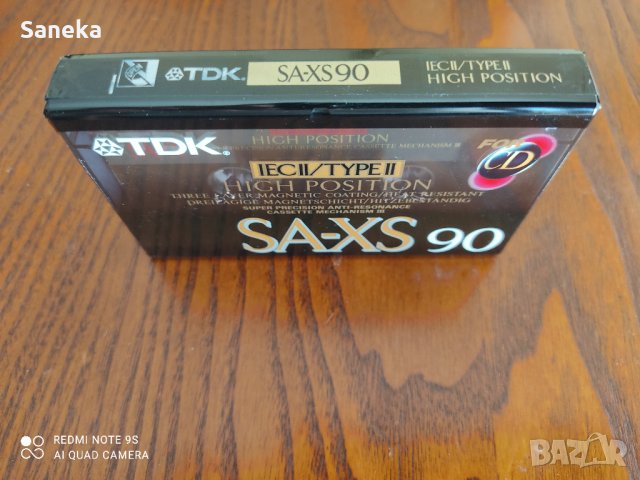 TDK SA-XS 90, снимка 4 - Аудио касети - 42478750