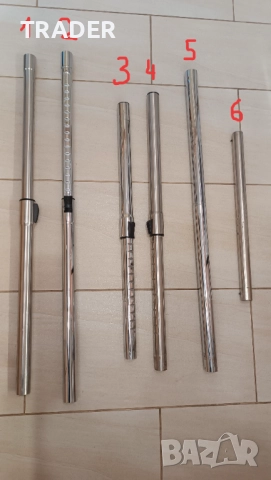 телескопична метална тръба за прахосмукачка 