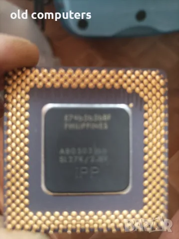 Ретро процесор Intel Pentium MMX 166 MHz (Socket 7) - за колекционери, снимка 2 - Процесори - 56151151