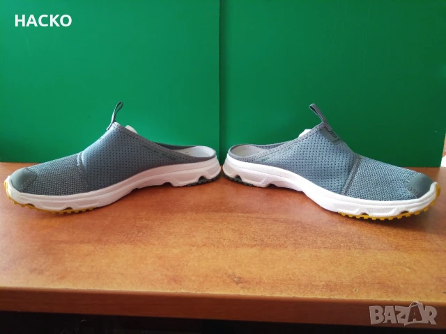 ПРОМО ЦЕНАЧехли Salomon Relax Slide 4.0 Размер 44 2/3 Стелка 28,5 см. 100% Оригинални Внос от Англия, снимка 6 - Мъжки чехли - 50822960