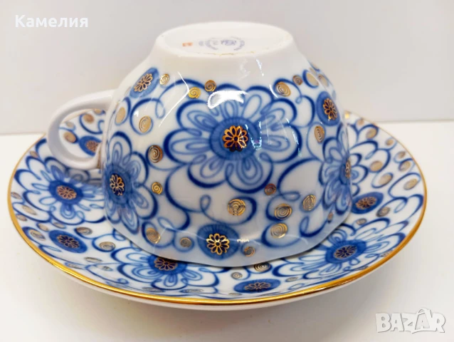 Руски порцелан , снимка 4 - Чаши - 50914762