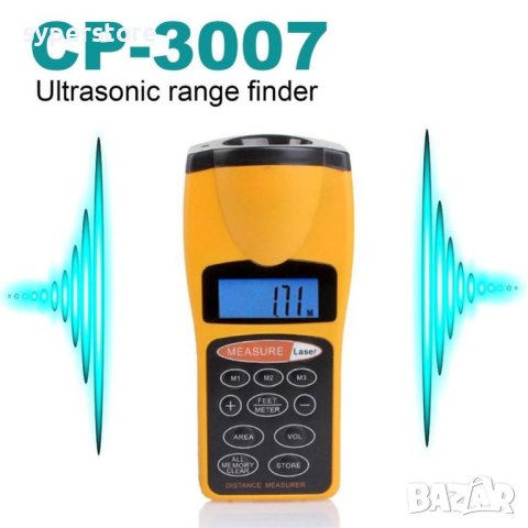 Лазарен далекомер, лазарен метър, ултразвуков Digital One SP00833 Ultrasonic CP-3007 дистанция 18м, снимка 2 - Други стоки за дома - 41574476