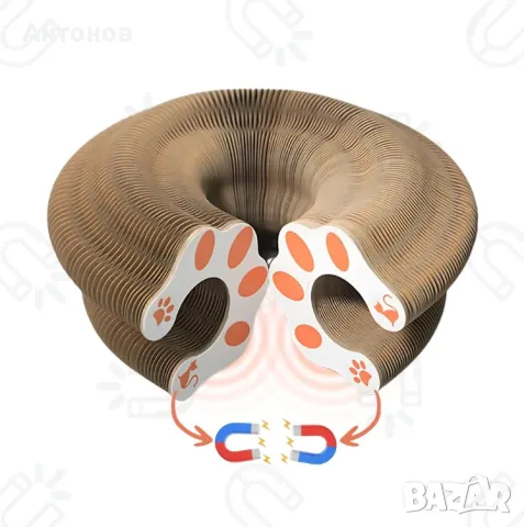 Драскалка за котки „Магически Акордеон“, снимка 10 - За котки - 48853934