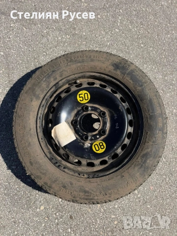  0903    1 патерица   2150330   / резервна джанта за bmw e46 3 series / 15 цола /  . Размер 125/90/1