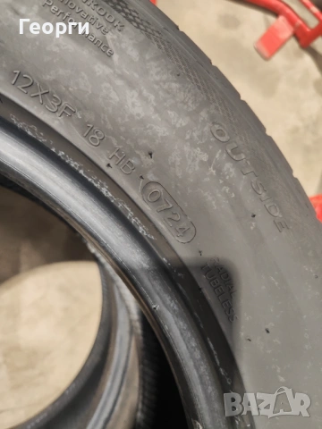 2бр.летни гуми 235/55/17 Hankook, снимка 4 - Гуми и джанти - 53744638