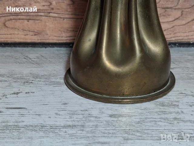 Окопно Творчество Немска Гилза Първа Световна Война, снимка 5 - Антикварни и старинни предмети - 55804460
