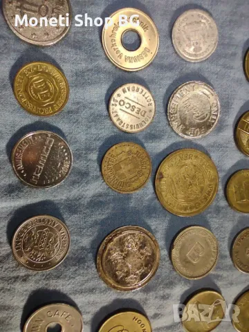 150бр. различни жетони - токени от цял свят, снимка 7 - Нумизматика и бонистика - 48788991